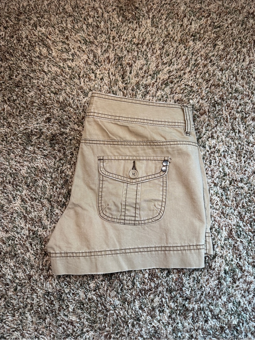 Maurices Women’s Khaki Pocket Shorts